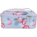 Wicked Sista Peony Blooms Floral Print Medium Beauty Case for Makeup and Skincare
