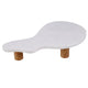 Amalfi Puddle Marble And Wood Serving Board Charcuterie Cheese Board 45x25cm
