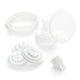Spectra Wide Neck Breast Shield Set for Breast Pumps 28MM