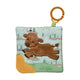 Mary Meyer Hetty Highland Cow Soft Plush Crinkle Teether 17cm With Hook