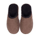 SnuggUps Men's Large Slide Slippers Chocolate