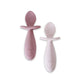Plum Silicone Easy Grip Spoon Set Dusty Berry 2PCS