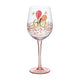 Gibson Gifts Rush 60th Birthday Wine Glass for Ladies Sixty and Sensational Gift 475ML