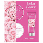Lulu Grace Classic Rose Bath And Body Gift Set 3 Piece
