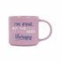 Splosh Cheeky Mug I'm Fine But The Rest Of You Need Therapy 390ml