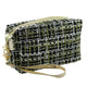 Lulu Grace Cosmetic Bag Black Plaid