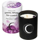 Summer Salt Body Crystal Infused Soy Candle Amethyst Sandalwood And Vanilla