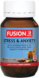 Fusion Health Stress and Anxiety Support with Holy Basil and Ashwagandha 120 Tablets