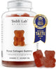 Teddi Lab Rose Collagen Gummy for Skin Health and Elasticity 60 Gummies