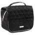 Lulu Grace Cosmetic Bag with Black Heart Print