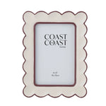 Coastal Home Ana Resin 4x6in Frame 15x20cm Ivory Russet