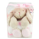 Bubba Blue Petit Elephant Security Blanket with Plush Toy Comforter 30CM x 30CM