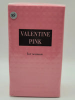 Valentine Pink Eau De Parfum For Women 100 Ml