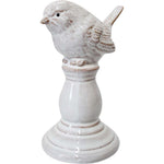 Lavida Ceramic Ornament Lark Bird Decorative Home Decor White
