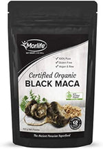 Morlife Certified Organic Black Maca Powder 100G