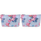 Wicked Sista Peony Blooms 2 Large Luxe Cosmetic Bag
