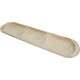 Lavida Natural Wooden 3 Slot Display Whisper Food Serving Tray