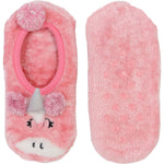 Wicked Sista Girls Unicorn Footlet Socks Pink