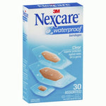 Nexcare Waterproof Strips Assorted 30 Pack