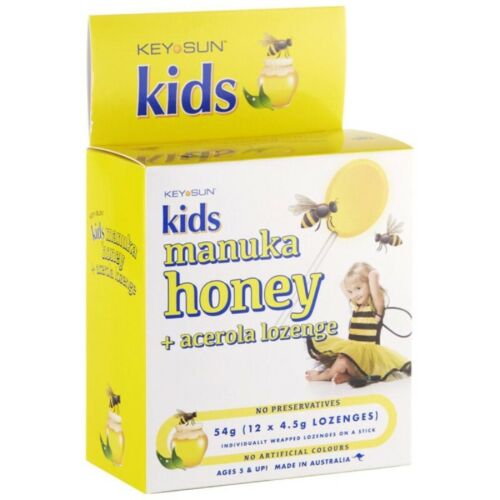 Key Sun Kids Manuka Honey + Vitamin C Lozenges