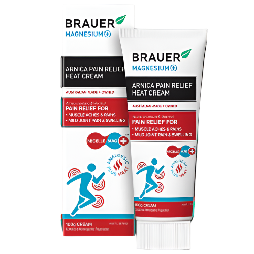 Brauer Magnesium + Pain Relief Cream 100G