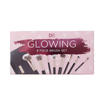 Designer Brands Glowing 8 Piece Brush Roll