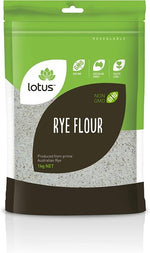 Lotus Organic Rye Flour 1 KG