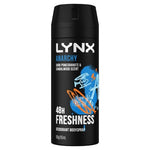 Lynx Deodorant Body Spray Anarchy 165ML