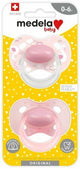 Medela Classic Soother Orignal Pink 0-6 Months 2 Pack