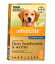 Advocate Flea & Wormer Spot-on for Dogs over 25KG 3 Pack