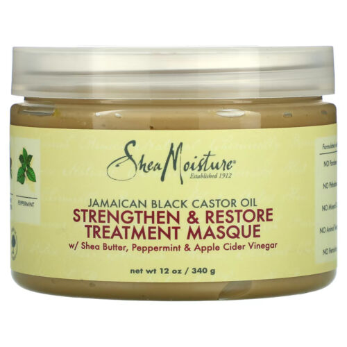 Shea Moisture Jamaican Black Castor Oil Strengthen & Restore Masque 340mL