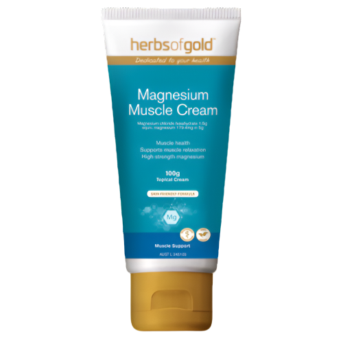 Herbs Of Gold Magnesium Muscle Cream 100g