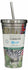 Cheeki Insulated Stainless Steel Tumbler with Straw Jungle 500ML