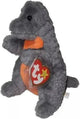 Ty Beanies Emmett Gray Dinosaur Beanie Baby Plush Toy