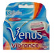 Gillette Venus Vibrance Refill Razor Blades for Women 4 Cartridges