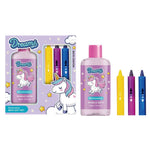 LCORP Dreams Unicorn Bubble Bath and Bath Crayons Gift Set Marshmallow Scent 300ml