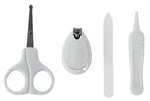 Sister Browne Baby Manicure Set Nail Care Grooming Kit for Newborns and Infants 4 Pcs