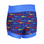 Zoggs Shark Swimsure Neoprene Swim Nappy Multi Blue Xl