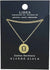Wicked Sista Libra Constellation Zodiac Pendant Necklace in Gold