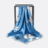 Blue Ditsy Floral Scarf Lightweight Fashion Accessory