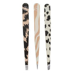 Simply Essential Triple Tweezer Set Patterned
