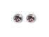 Adnohr Art Mini June Birthstone Heart Stud Earrings