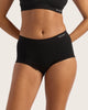 Boody Boyleg Briefs Black Large