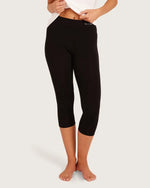 Boody Women's 3/4 Leggings Black Large