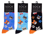 Sock Society Cat In Specs