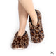 Snuggups Womens Leopard Caramel Xlarge