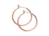 Studex Just Hoops Medium Click Hoop Rose Gold 19MM