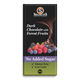 Sugarless Confectionery Gourmet Dark Chocolate And Forest Berries Bar 125G