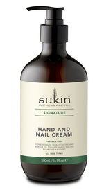 Sukin Hand and Nail Cream 500ml Pump