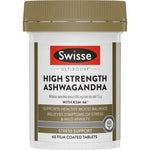 Swisse Ultiboost High Strength Ashwagandha Tablets 60 Count